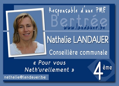 Carte de visite Nathalie Landauer